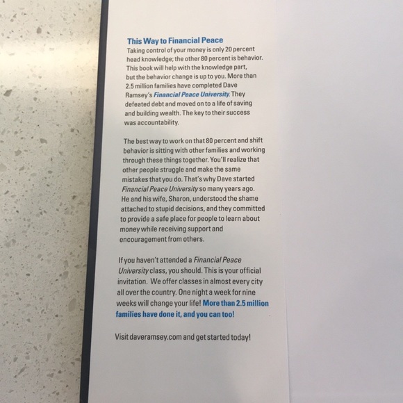 Dave Ramsey Financial 2 book bundle - Picture 9 of 16